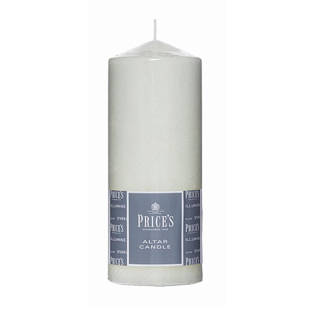 Price's Ivory Pillar Candle 20cm x 8cm £7.64